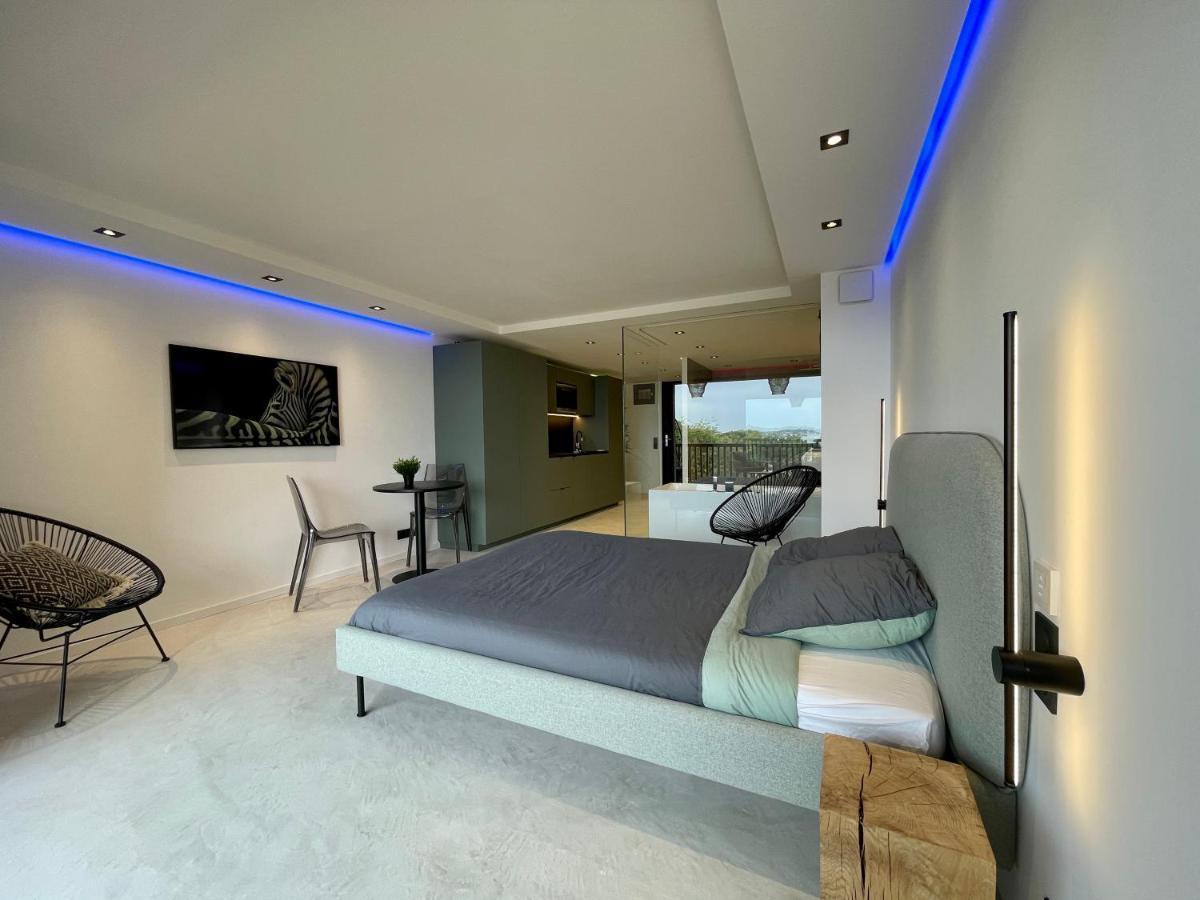 Appartement Neuf Climatise - Vue Mer Saint-Tropez - 50M Plage Et Port - Piscine Gassin Exterior foto